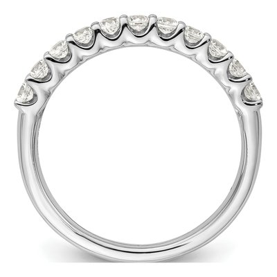 14K White Gold 1/2 ct tw Lab-Grown Diamond Wedding Band – view 2