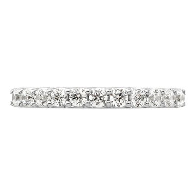 14K White Gold 1/2 ct tw Lab-Grown Diamond Wedding Band – view 4