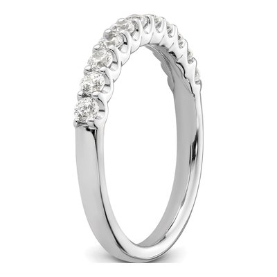 14K White Gold 1/2 ct tw Lab-Grown Diamond Wedding Band – view 6