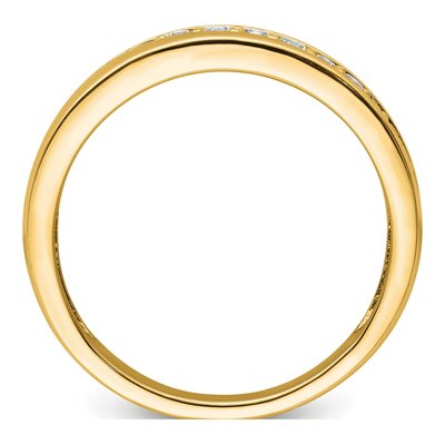 Men's 14K Yellow Gold 3/8 ct tw Lab-Grown Diamond Ring – view 3