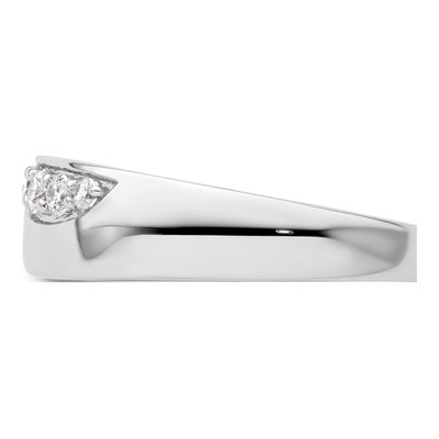 Men's 14K White Gold 1/4 ct tw Lab-Grown Diamond Ring – view 4