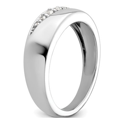 Men's 14K White Gold 1/4 ct tw Lab-Grown Diamond Ring – view 7
