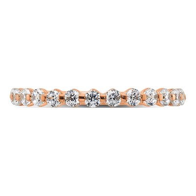 14K Rose Gold 1/2 ct tw Lab-Grown Diamond Wedding Ring – view 5