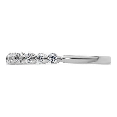 14K White Gold 1/2 ct tw Lab-Grown Diamond Wedding Ring – view 3