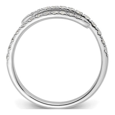 14K White Gold 3/8 ct tw Lab-Grown Diamond Fashion Ring – view 2