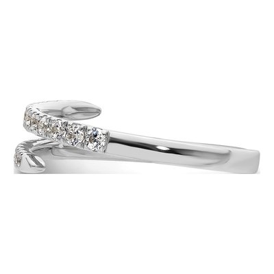 14K White Gold 3/8 ct tw Lab-Grown Diamond Fashion Ring – view 3