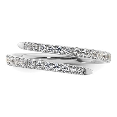 14K White Gold 3/8 ct tw Lab-Grown Diamond Fashion Ring – view 4