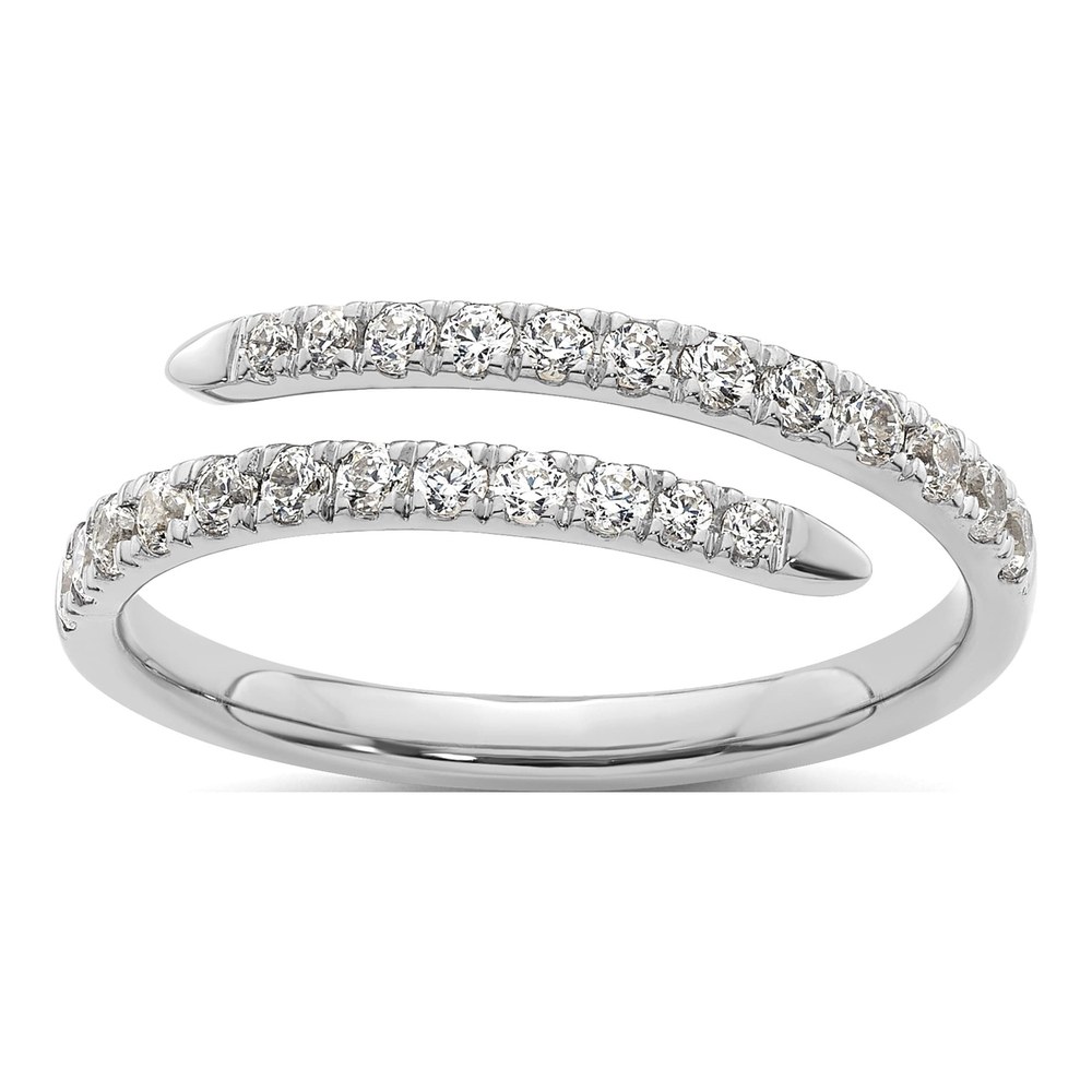 14K White Gold 3/8 ct tw Lab-Grown Diamond Fashion Ring