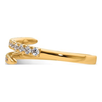 14K Yellow Gold 3/8 ct tw Lab-Grown Diamond Fashion Ring – view 4