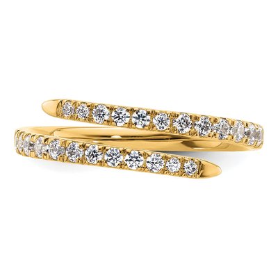 14K Yellow Gold 3/8 ct tw Lab-Grown Diamond Fashion Ring – view 5