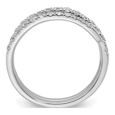 14K White Gold 3/4 ct tw Lab-Grown Diamond Fashion Ring – view 2