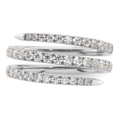 14K White Gold 3/4 ct tw Lab-Grown Diamond Fashion Ring – view 4