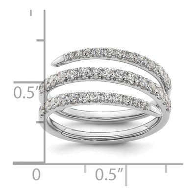 14K White Gold 3/4 ct tw Lab-Grown Diamond Fashion Ring – view 7