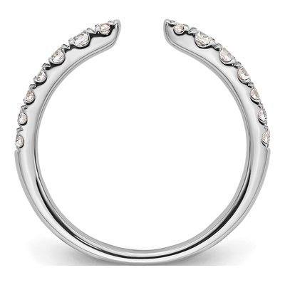 14K White Gold 3/8 ct tw Lab-Grown Diamond Ring – view 2