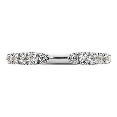 14K White Gold 3/8 ct tw Lab-Grown Diamond Ring – view 4