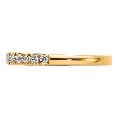 14K Yellow Gold 3/8 ct tw Lab-Grown Diamond Ring – view 4