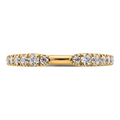 14K Yellow Gold 3/8 ct tw Lab-Grown Diamond Ring – view 5