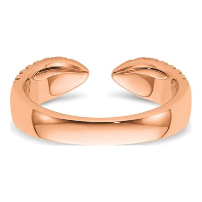 14K Rose Gold 3/4 ct tw Lab-Grown Diamond Wedding Ring – view 6