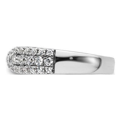 14K White Gold 3/4 ct tw Lab-Grown Diamond Wedding Ring – view 4