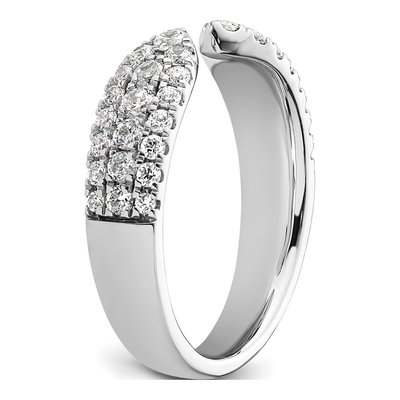 14K White Gold 3/4 ct tw Lab-Grown Diamond Wedding Ring – view 7