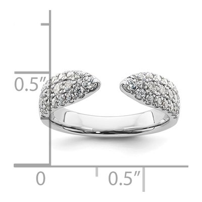 14K White Gold 3/4 ct tw Lab-Grown Diamond Wedding Ring – view 8
