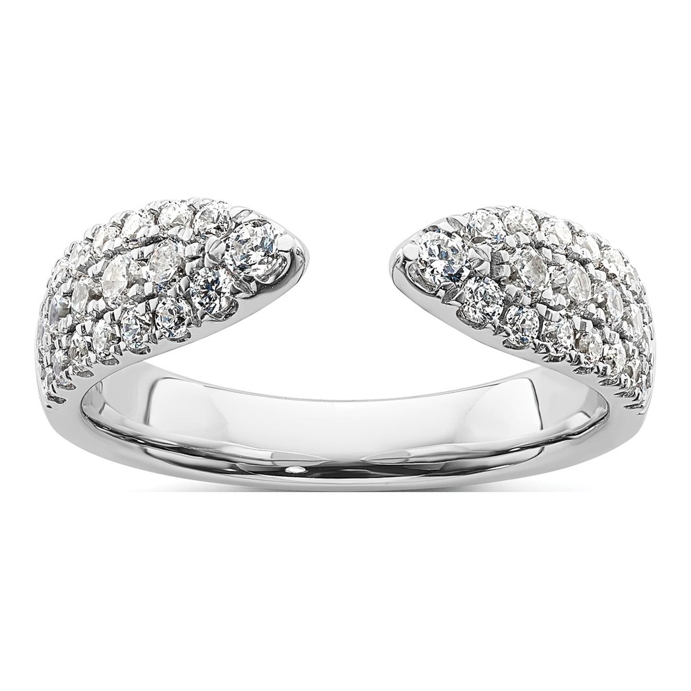 14K White Gold 3/4 ct tw Lab-Grown Diamond Wedding Ring