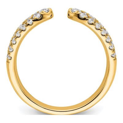 14K Yellow Gold 3/4 ct tw Lab-Grown Diamond Wedding Ring – view 3