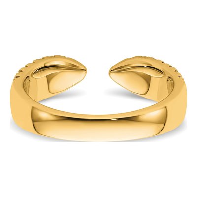 14K Yellow Gold 3/4 ct tw Lab-Grown Diamond Wedding Ring – view 6