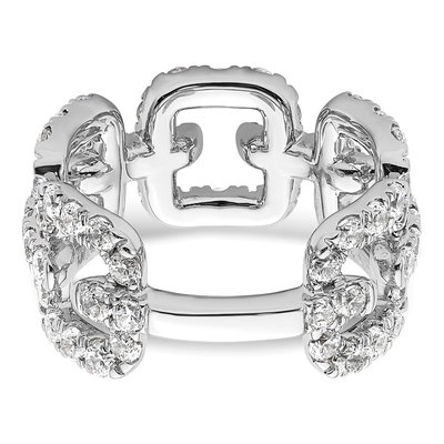 14K White Gold 2 3/8 ct tw Lab-Grown Diamond Ring – view 6