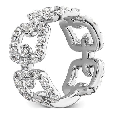 14K White Gold 2 3/8 ct tw Lab-Grown Diamond Ring – view 7