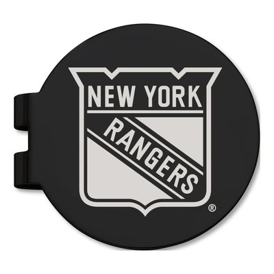 New York Rangers Engraved Stainless Steel Money Clip