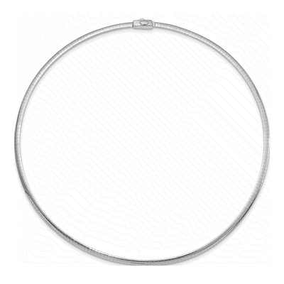 14K Two-Tone Gold Reversible Omega Necklace – view 5