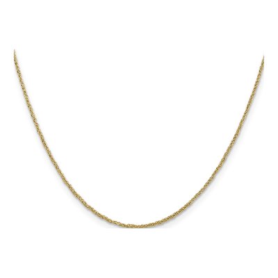 14K Yellow Gold 1.1mm Ropa Rope Chain – view 2