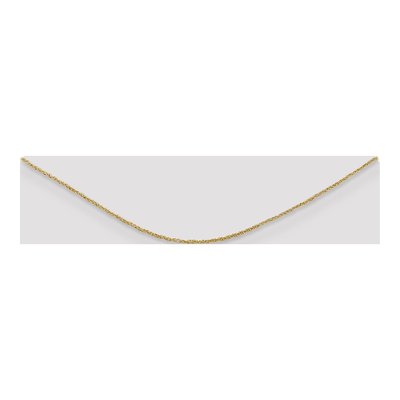 14K Yellow Gold 1.1mm Ropa Rope Chain – view 3