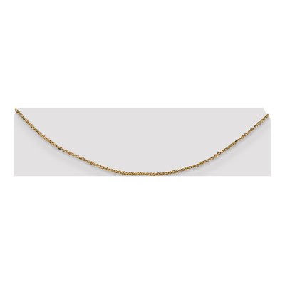 14K Yellow Gold 1.7mm Ropa Rope Chain – view 3