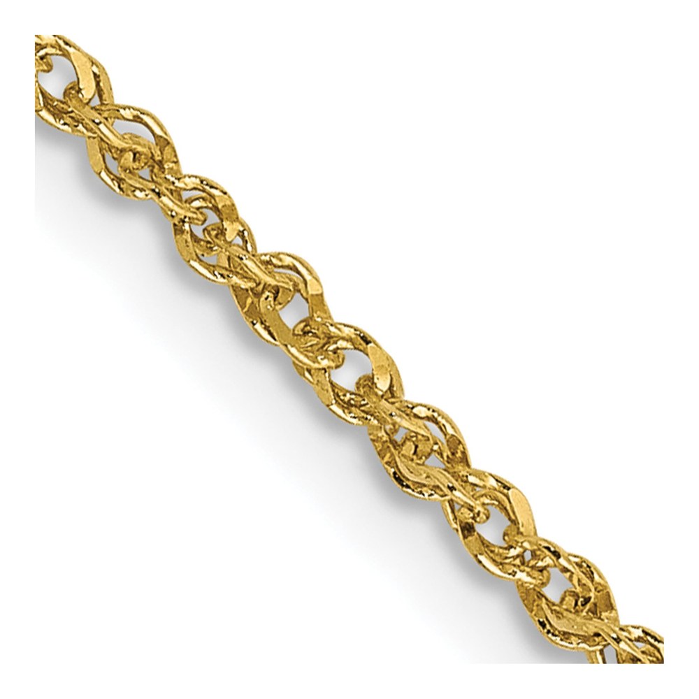 14K Yellow Gold 1.7mm Ropa Rope Chain