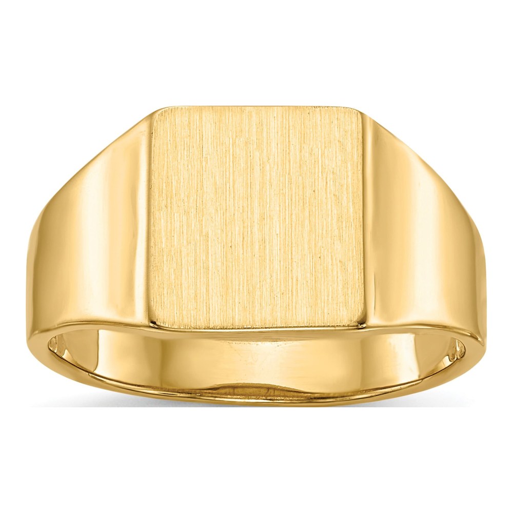 Men's 14K Yellow Gold Signet Ring