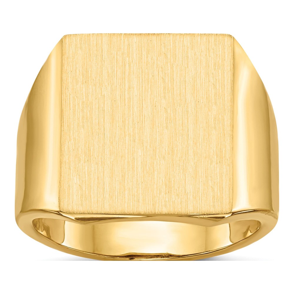Men's 14K Yellow Gold Signet Ring