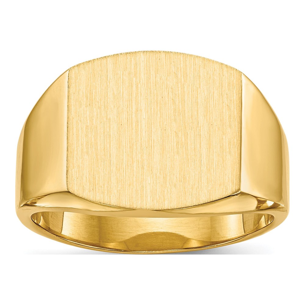 Men's 14K Yellow Gold Signet Ring