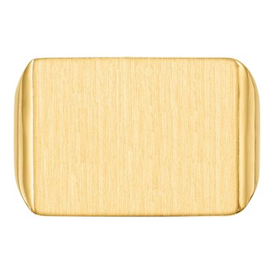 Men's 14K Yellow Gold Rectangle Signet Ring – view 5