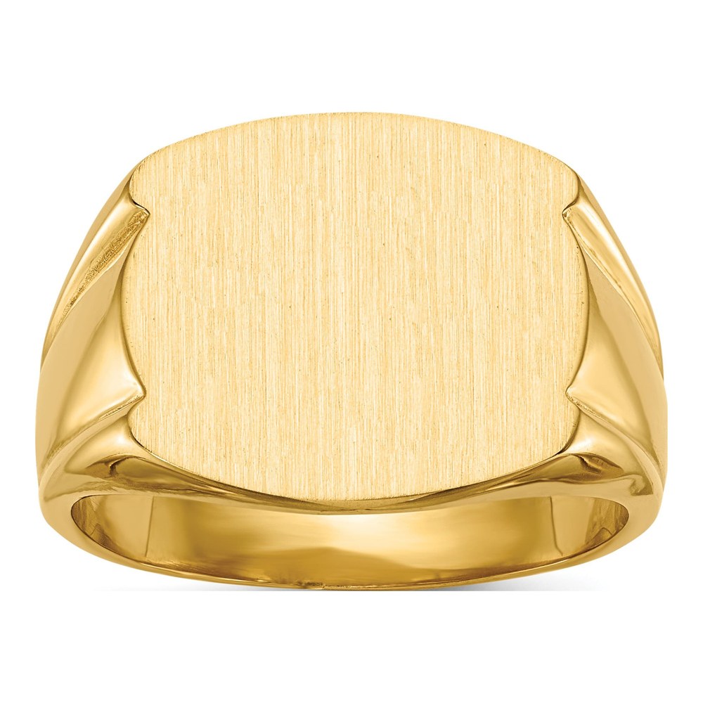 Men's 14K Yellow Gold Signet Ring