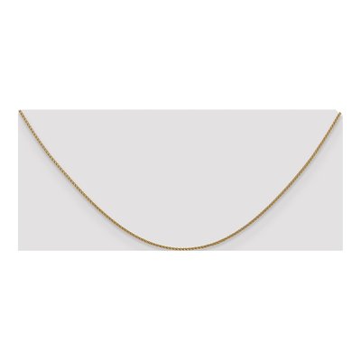 14K Rose Gold 1.05mm Diamond-Cut Wheat Chain – view 5