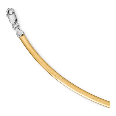 Gold-Plated Sterling Silver Reversible Cubetto Necklace – view 4