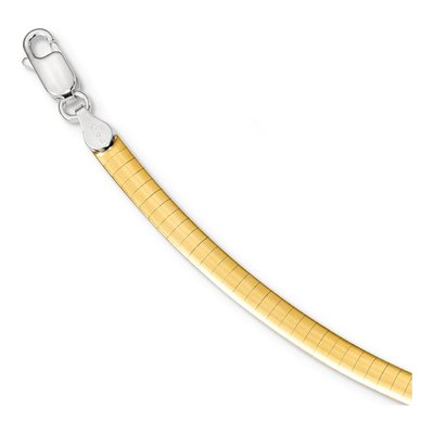 Gold-Plated Sterling Silver Reversible Cubetto Necklace – view 5