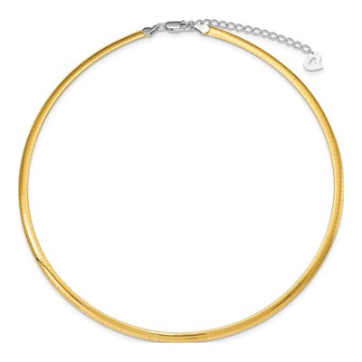 Gold-Plated Sterling Silver Reversible Cubetto Necklace – view 7