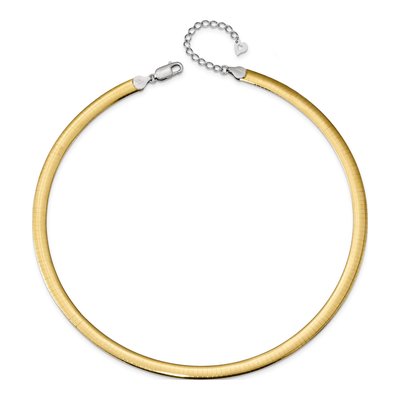 Gold-Plated Sterling Silver Reversible Cubetto Necklace – view 5