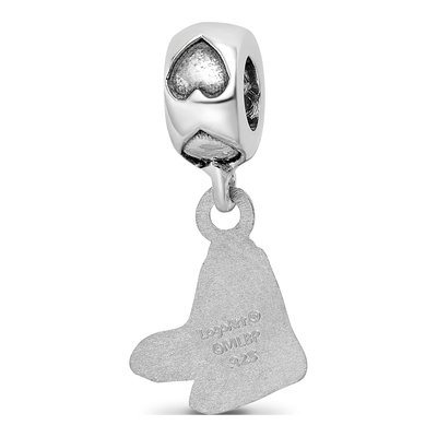Boston Red Sox Sterling Silver Heart Bead – view 6