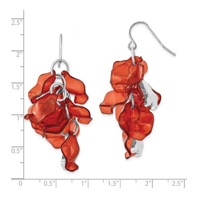 Boston Red Sox Brass Dangle Earrings – view 3