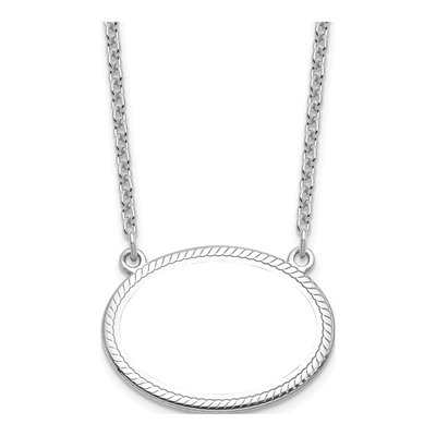 Sterling Silver Personalized Photo Necklace – view 4