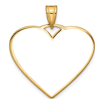 Gold-Plated Sterling Silver Personalized Heart Photo Pendant – view 5